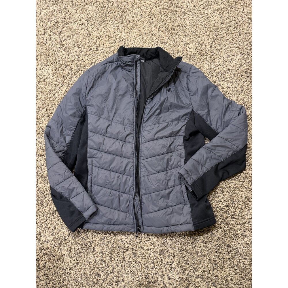Spyder Men's Jacket - Color: Gray/Black - Size M